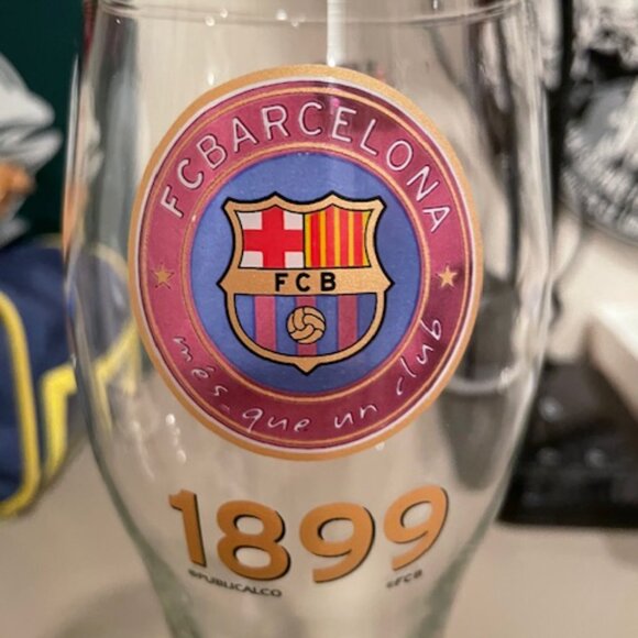 Official FC Barcelona 1899 Commemorative Glass - Picture 2 of 3